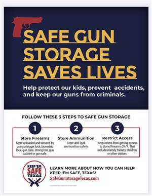 SAFE GUN STORAGE